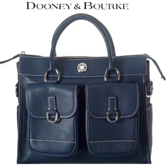 New, D&B Double Pocket 2 Way Tote & Accessories - Picture 2 of 16